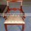 New antique wooden dining chair hotel/home used relaxed chairs