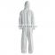 disposable coverall protection coveralls for laboratory working clothes oil protection ppe suite 60gsm