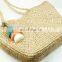 Square Water Hyacinth Handbag New Arrival Beach bag Handmade Hard Straw Bag Wholesale