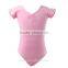 Hot Sale Short Sleeve Cotton Lycra Gymnastics Leotards Children