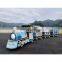 Outdoor mini mall ride on trains kids train set for kids electric train set