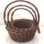 Arc Top Shape Wicker Basket Fast Delivery