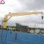 Best Service Stiff Boom Marine Crane 30Ton Hydraulic Lifting Customized Straight Arm Crane