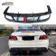 C207 E Class Coupe Carbon Fiber Rear Diffuser Rear Bumper Lip For Mercedes Benz E Class C207 2 door E200 E260 E300