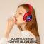 RGB Flash Light Mode Headset Wireless Bulutooth Headphones Super Bass Stereo Earphone