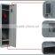 Modern Appearance Bedroom Furniture Single Door Metal Wardrobe Cabinets