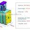 plastic injection over molded and Plastic Overmolding Part