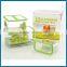 Plastic 3pc Food Storage Boxes