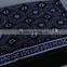 Wholesale Black Flower Printing Muslim Women Head Scarf With Tassels