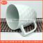 color mud soil cup dinner ceramic porcelain coffee mug bump carving sculpture new design with handle beer mug tea mug