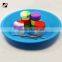 Non-stick round silicone trays cake baking pan vape pen silicone rubber tray silicone mouth tray ecig holder
