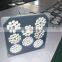 CE ROHS approved IP65 high brigtness 120W led canopy lightings for gas station