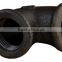 ISO,SGS black elbow fitting cast iron