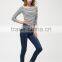 Clothing Garment Factory In China Women Denim Jeans Turkish Pants New Fashion
