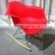 Leisure style Replica EMES PP Plastic Rocking Chair/ Pendulum Swing Decoration Chair