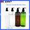 EMPTY 250ML 500ML ROUND PET PLASTIC SHAMPOO BOTTLE WITH PUMP