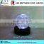 3"multy color flashing glitter ball lamp
