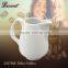 porcelain plain white coffee sugar creamer water pot for hotel