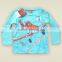 Long sleeve 100% Cotton Printing Children T Shirt Children Clothing wholesale