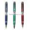 Metal ballpoint pen with bright color lacquer finished