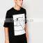 China Manufacturer Make T Shirt Production Cost Brand Fashion Stock T-Shirt Men Longline Oversize T Shirt