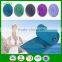 Contrast color absorbent yoga microfiber non-slip mat towel