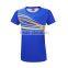 2016 custom wholesalecomfortable ladies royal blue running tshirt