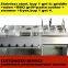 Fast food grill trolley gas 8 burner no smoke LPG outdoor BBQ grill