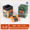 black packaging rigid gift box for perfume bottle