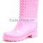 Women Fashion Clear PVC Rain Boots MD-001