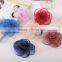 Fashion Korean Rose Flower Headband Hair Ring Rope Elastic Bands Women Hair Accessories 6 Colors