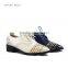 Wholesale shiny pu blue color hot fix rhinestone women fashion casual shoes