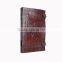 Dragon Leather Embossed Journals With Double Metal Lock Handmade Leather Diary Journal