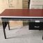 Writing table with metal legs office furniture steel office desk