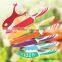 8pcs non stick coating stainless steel knife set