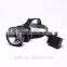flexible safe led head torch rechargeable 8w led head torch