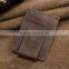 2015 Newest custom genuine leather credit card holder with money clip