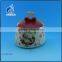 christmas santa claus kitchen storage ceramic tea sugar and coffee canister