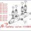 Safety relief valve 1110010035 For fuel injector