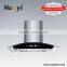 Stainless steel filter Chinese kitchen exhaust range hood with prices