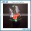 CE /ROHS Approved Led Fiber 0ptic Peony Flower Light, Christmas Flower Light