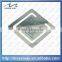 Custom Funny Square Etched Brass Stainless Steel Silver Metal Bookmark