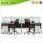 Space Saving Furniture 4 Seat Office Workstation Cubicle for Staffs Simple Style China Supplier