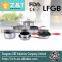 New product kitchen aluminum nonstick cookware set with satin coating