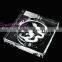custom table crystal ashtray HYA-141custom made square glass ashtray