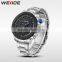 men quartz watch full stainless steel strap fashion wrist watch men's watch