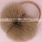 Warm Style Khaki Colors= Fox Fur Earflap Real Fur Ear Muff