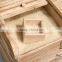 cheap wood box for rice storage