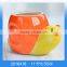 Decorative ice cream bowl ceramic with cow-head handle                        
                                                                                Supplier's Choice