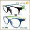 Good quality ready stock childrens eyeglasses with replaceable bracer kids optic frame